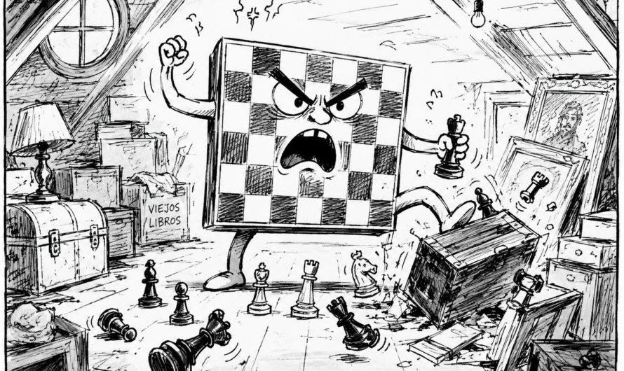 Del ático como tablero de ajedrez