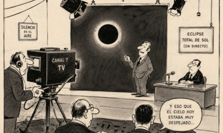 El primer eclipse mediático en España