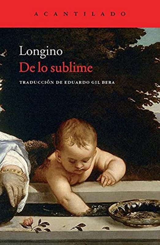 Sobre el tratado clásico «De lo sublime»