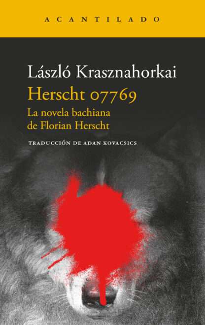 ‘Herscht 07769’, de László Krasznahorkai