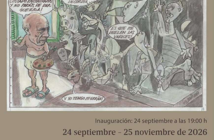 «Las viñetas de Eugenio» en la Universidad de Málaga. A partir del 24 de septiembre.