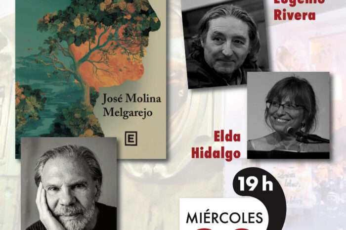 Presentación y recital del nuevo poemario de José Molina Melgarejo, «En la intimidad». Madrid, 30 de septiembre
