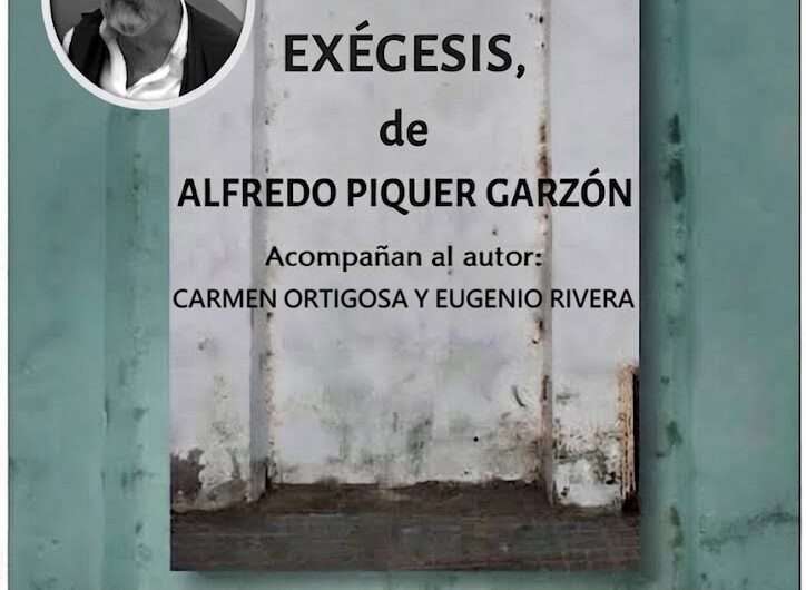 Presentación del poemario «Exégesis» de Alfredo Piquer Garzón. Torrejón de Ardoz, 1 de octubre