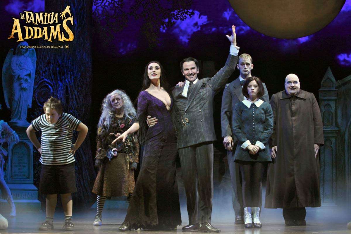 ‘La familia Addams’, un musical muy divertido