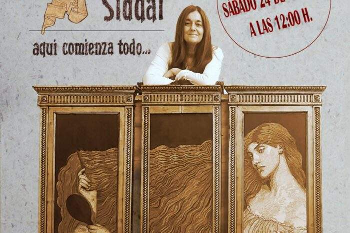 Elena Poblete Muro inaugura su exposición «Lizzie Siddal: aquí comienza todo…». Toledo, 24 de octubre