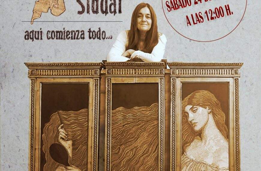 Elena Poblete Muro inaugura su exposición «Lizzie Siddal: aquí comienza todo…». Toledo, 24 de octubre