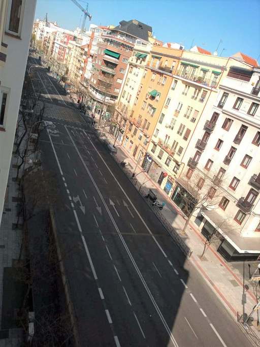 Calle Narvaez en Madrid