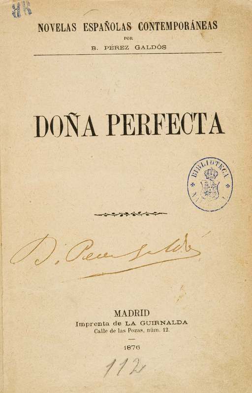 Doña Perfecta 1876