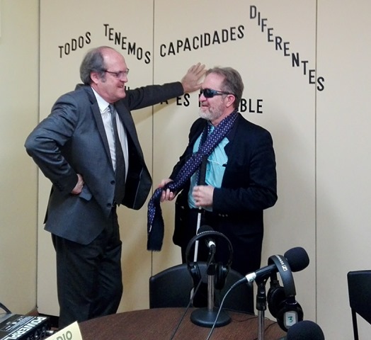 Foto de Francisco Forte con Angel Gabilondo