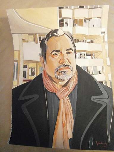 retrato de A.Lazaro