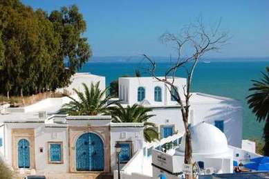 Sidi Bou Said, una joya en la orilla del Mediterráneo
