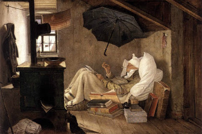 El pobre poeta de Carl Spitzweg