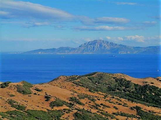 La costa africana desde Tarifa